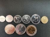 Gruzija 1993 -2006 9monetu rinkinys Unc