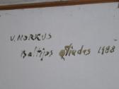 Paveikslas V.norkus.baltijos etiudas-1988m. - nuotraukos Nr. 2