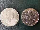 D.britan.) 1krona 1965, 25pensai 1977 - nuotraukos Nr. 2