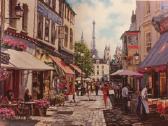 Puzzle 500 "Paris Street Cafes" - nuotraukos Nr. 2