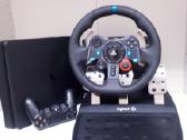 Ps4 Slim + Logitech G29 vairas su garantija