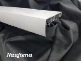 Aliuminio karnizas 2 bėgelių su juosta - nuotraukos Nr. 2