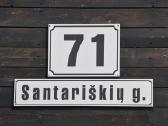 Gatvės pavadinimų. namo numerių lentelės - nuotraukos Nr. 13