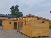 Pirtys kubilai medinis sandėliukas sodo nameliai - nuotraukos Nr. 21