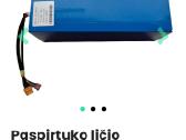El dviračių paspirtukų čioperiu ličio baterijos - nuotraukos Nr. 10