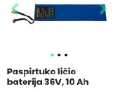 El dviračių paspirtukų čioperiu ličio baterijos - nuotraukos Nr. 12