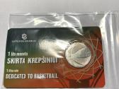 Lietuvos Banko moneta 1 Litas