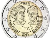 Belgijos proginės euro monetos - nuotraukos Nr. 32