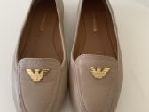 Emporio Armani . Natūrali oda, mokasinai . Nauja .