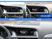 Audi A4 B8 ir A5 2008-2016 android multimediją - nuotraukos Nr. 4