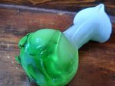 Stiklinė vintažinė vazelė - nuotraukos Nr. 4