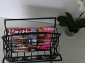 Namų interjero detalė-žurnalų laikraščių stovelis - nuotraukos Nr. 8