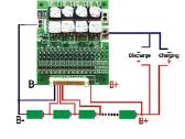 Bms 10s 36v 42v, 13s 48v elektriniam paspirtukui - nuotraukos Nr. 2