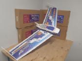 Nauji RC sparnai Dw hobby Super ray 1100mm