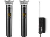 Bevieliai mikrofonai Vonyx Wm552 Plug-and-play Uhf