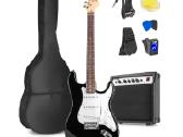 Max Gigkit elektrinės gitaros rinkinys juoda