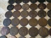 One Penny monetos nuo 1860-1967, 79 metai. - nuotraukos Nr. 4