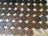 One Penny monetos nuo 1860-1967, 79 metai. - nuotraukos Nr. 11