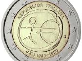 Italijos proginės euro monetos - nuotraukos Nr. 33