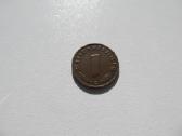 1 reichspfennig , Vokietija , 1939 D, E, G, J - nuotraukos Nr. 3
