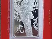 P.a.m.p. 2022 m Tigro metai 1oz Sdabras