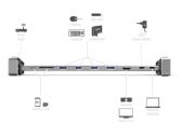 MacBook Pro, iPad Hub Type-c HD-4k, Hdmi Nauji - nuotraukos Nr. 19