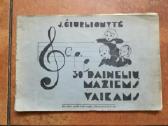 Vaikiškų dainelių knygelė 1937 metai