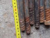 Metalinis strypas su sriegiu D15, 107 cm ilgis - nuotraukos Nr. 6
