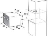 Integruojamos garinės mini orkaitės Gorenje A+ - nuotraukos Nr. 14