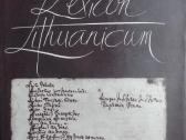 47. Rankraštinis XVII a. vokiečių - lietuvių kalbų