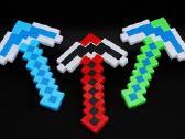 Minecraft figureles,konstruktoriai,raktu pakabukai