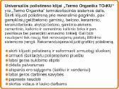 Polistireno klijai "Termo Organika To-ku" - nuotraukos Nr. 2