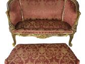 Senovinė dvivietė sofa (Prancūzija) - nuotraukos Nr. 9