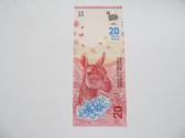 20 pesos , Argentina , 2017
