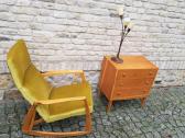 Vintažinis mid century supamas krėslas - nuotraukos Nr. 8