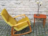 Vintažinis mid century supamas krėslas - nuotraukos Nr. 9