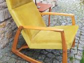 Vintažinis mid century supamas krėslas - nuotraukos Nr. 13