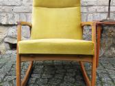 Vintažinis mid century supamas krėslas - nuotraukos Nr. 16