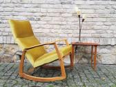 Vintažinis mid century supamas krėslas - nuotraukos Nr. 18