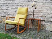 Vintažinis mid century supamas krėslas - nuotraukos Nr. 26