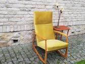 Vintažinis mid century supamas krėslas - nuotraukos Nr. 27