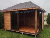 Pavėsinė su stumdoma langų sistema - nuotraukos Nr. 7