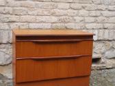 Vintažinė mid century riešutmedž TV/audio spintelė - nuotraukos Nr. 19