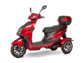 Elektrinis triratis motoroleris triraciai