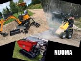 Mini ekskavatorius / Mini krautuvas / Mini dumper