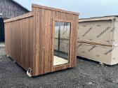 Akcija! Pirtis sauna 5x2.5 su termo mediena