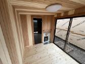 Akcija! Pirtis sauna 5x2.5 su termo mediena - nuotraukos Nr. 19