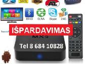Nemokama TV. Go3 Priedelis televizija TV Box Iptv