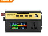 Įtampos keitiklis – inverteris 12v-220v 3000w - nuotraukos Nr. 4