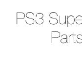 Sony Playstation 3 Super Slim konsolių dalys - nuotraukos Nr. 2